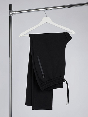 Джоггеры Lovi, молочно-белые (Чёрный)