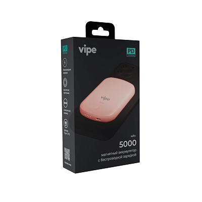 Беспроводной магнитный ПЗУ Vipe Jake 5, белый