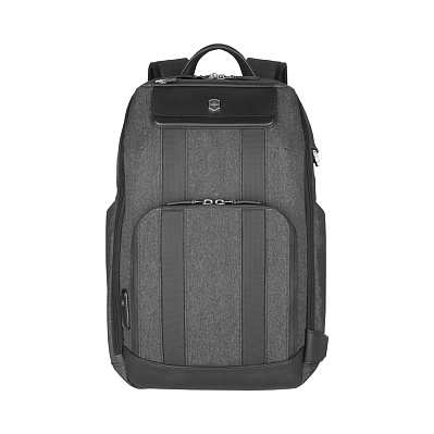 Рюкзак VICTORINOX Architecture Urban 2 Deluxe Backpack 15” серый полиэстер/кожа 31x23x46 см 23 л