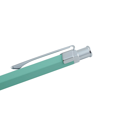 Ручка шариковая Pierre Cardin PRIZMA. Цвет - светло-зеленый. Упаковка Е