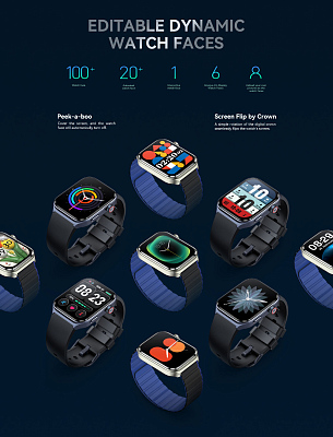 Смарт-часы Kieslect Calling Watch Ks2, серый