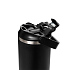 Термокружка вакуумная Монтана (Montana), черный - Фото 4