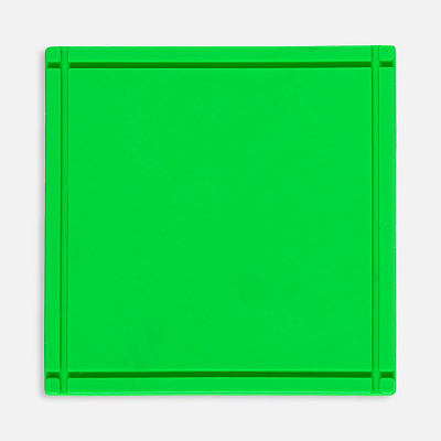 Лейбл из ПВХ Dzeta, L  неон (Зеленый)