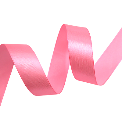 Лента атласная 150 см (ширина 2,5 см)  (Розовый)