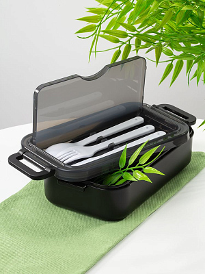 Ланчбокс Pranzo, черный