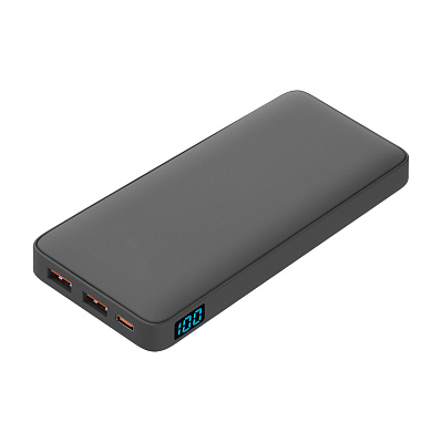 Внешний аккумулятор с подсветкой Ancor PD Plus 10000 mAh  (Серый)