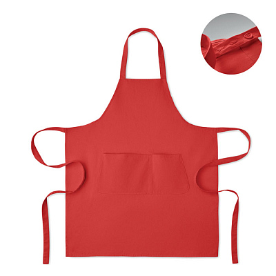 Organic cotton apron 240 gr/m²