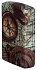 Зажигалка ZIPPO Compass Design с покрытием 540 Matte, латунь/сталь, разноцветная, 38x13x57 мм - Фото 8