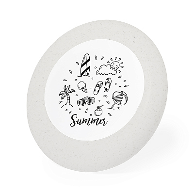 Фрисби-раскраска "Лето", натуральный