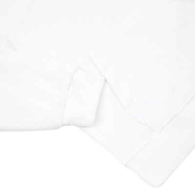 Худи флисовое унисекс Manakin, белое