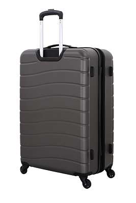 Чемодан SWISSGEAR ALVERSTONE, серый, AБC-пластик, 51,5 x 31 x 77 см, 96 л