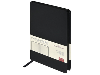 Ежедневник А5 Megapolis Color soft-touch (Чёрный)