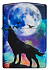 Зажигалка ZIPPO Wolf Design с покрытием 540 Matte, латунь/сталь, разноцветная, матовая, 38x13x57 мм - Фото 2