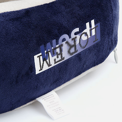 Дорожная подушка-массажер inRelax, синяя