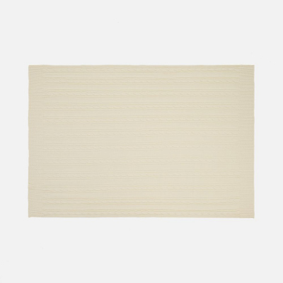 Плед Remitti, белый (молочный)