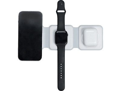 Беспроводное зарядное устройство 3-в-1 Road, 15 Вт