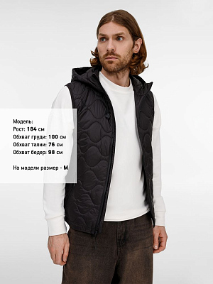 Жилет унисекс Tarnaby, черный