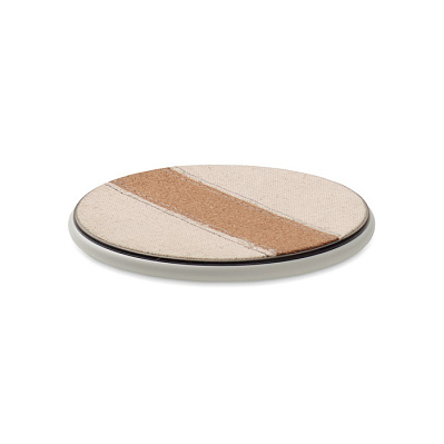 Cork wireless charger 15W (Белый)