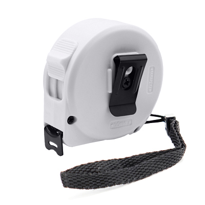 Рулетка Shadow 5м, белая