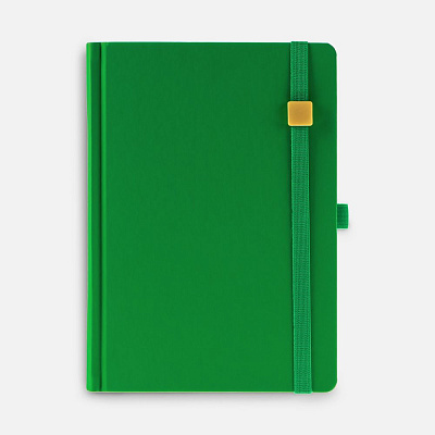 Ежедневник Favor Gold, недатированный, ярко-зеленый (Ярко-зелёный)