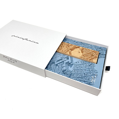 Вечная ручка Pininfarina Cambiano NAPOLI (Вереск голубой; серебряный)