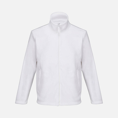 Куртка флисовая унисекс Nitro, белая