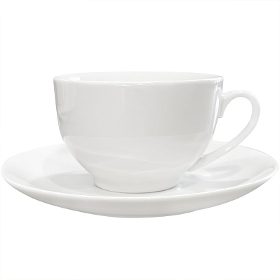 Чайная пара Swan, белая (Белый)