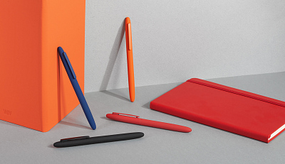 Ручка шариковая "Vega", покрытие soft touch, черный