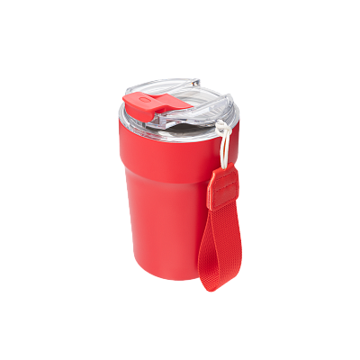 Термокружка вакуумная Монако (Monaco), красная