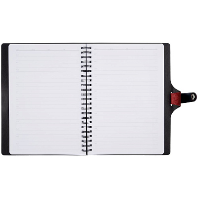 Ежедневник Strep Front на заказ, недатированный, красный