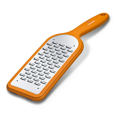 Тёрка средняя VICTORINOX, 26 см, полипропилен / тальк / сталь, оранжевая, в картонной коробке