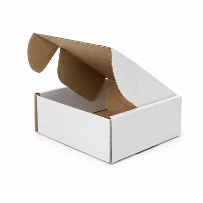 Коробка подарочная Big BOX, размер: 24 x 21 x 11 см  картон МГК  белая., самосборная (Белый)