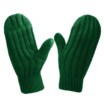 Варежки вязаные НАСВЯЗИ© шерсть/акрил