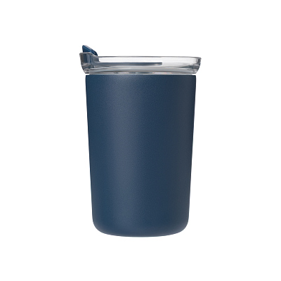 Термокружка вакуумная Страда, синяя