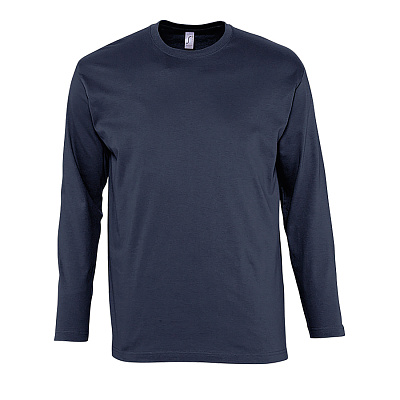 Футболка мужская с длинным рукавом MONARCH 150 (Тёмно-синий)