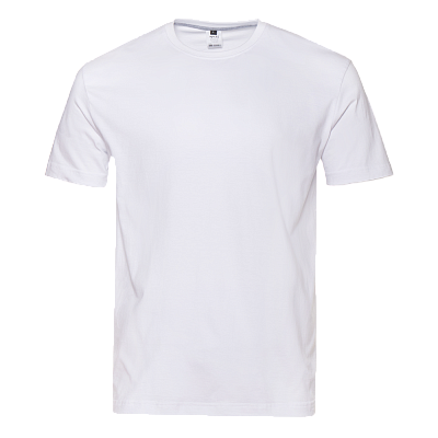 Футболка унисекс без бокового шва STAN хлопок 160, 02 (Белый)