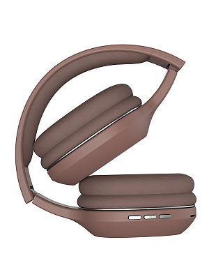Наушники беспроводные PERO BH04, коричневый