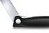 Нож для овощей VICTORINOX SwissClassic, складной, лезвие 11 см с волнистой кромкой, чёрный - Фото 7