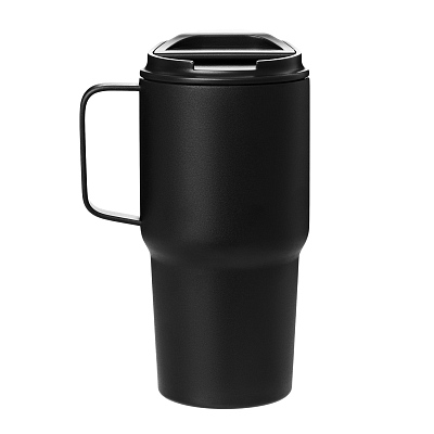 Термокружка вакуумная Aventura, черная