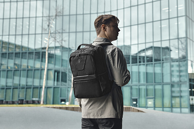 Рюкзак WENGER XE Resist 16", черный, переработанный ПЭТ/Полиэстер, 30х20х44 см, 23 л.