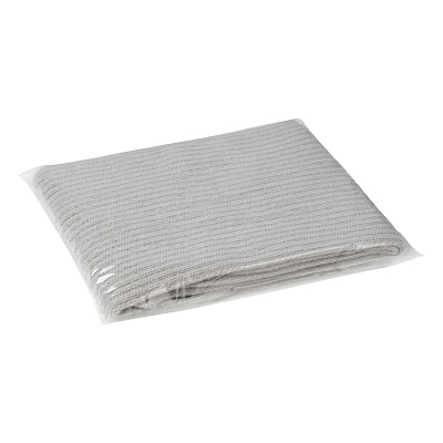 Шарф Форгес (Forges) вязаный, серый