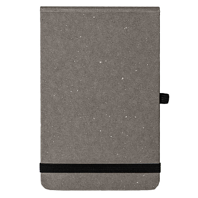 Блокнот MEMO, размер 90х140 мм, серый, блок в клетку