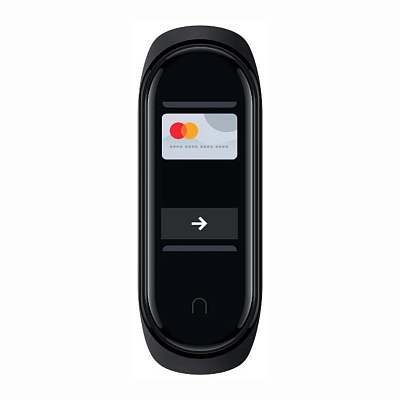 Смарт-браслет Xiaomi Mi Band 4 NFC, черный