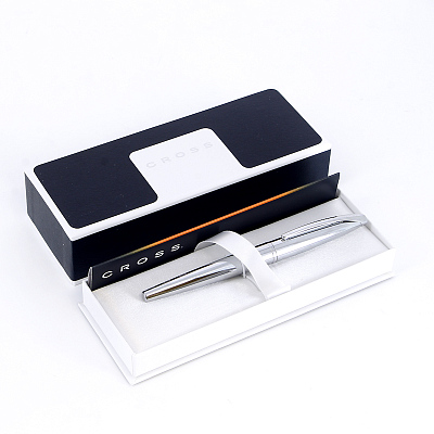 Ручка-роллер Selectip Cross ATX. Цвет - серебристый.