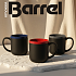Кружка Barrel, софт-тач, чёрно-красная - Фото 6