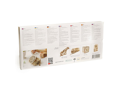3D-ПАЗЛ UGEARS Шкатулка с секретом