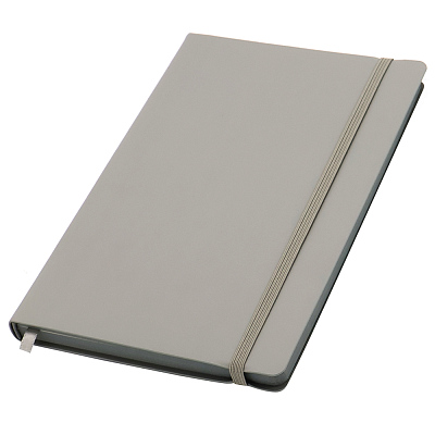 Ежедневник A5 недатированный Dante в мягком переплёте софт-тач, серый