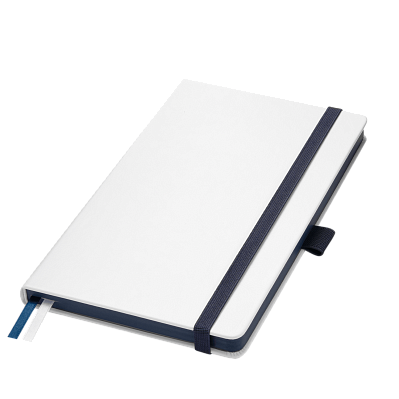 Ежедневник Arctic недатированный, белый/красный (Белый, серый, бежевый, синий)