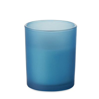 Plant based wax candle 80 gr (Синий)