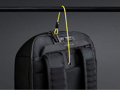 Водостойкий антикражный рюкзак FlipPack для ноутбука 15.6